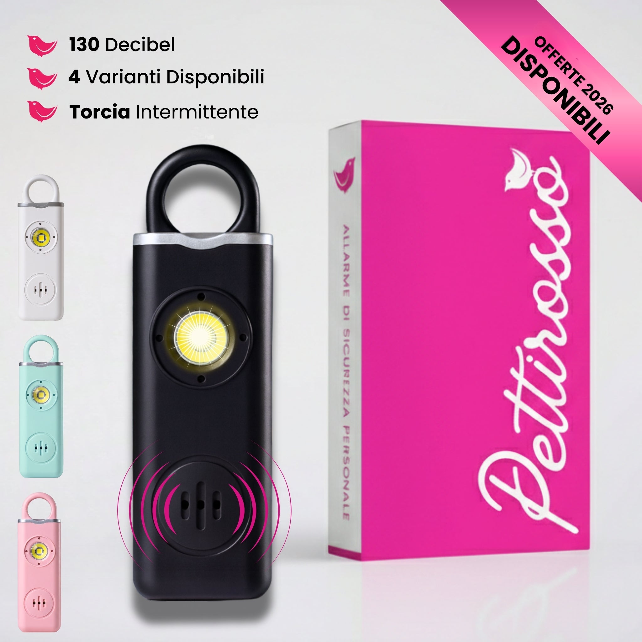 PETTIROSSO® Allarme Personale